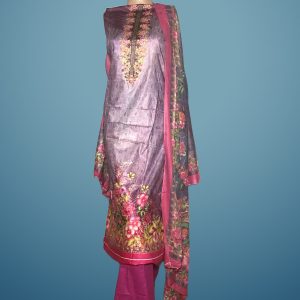 Lavender Cotton Salwar Kameez This relaxed and comfy lavender cotton printed kamiz set with pants and large dupatta, perfect for casual summer days at home. Vibrant design, soft fabric, and versatile style.