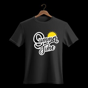 Printed Black T-shirts