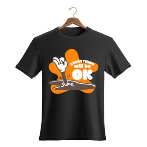 Printed Black T-shirts